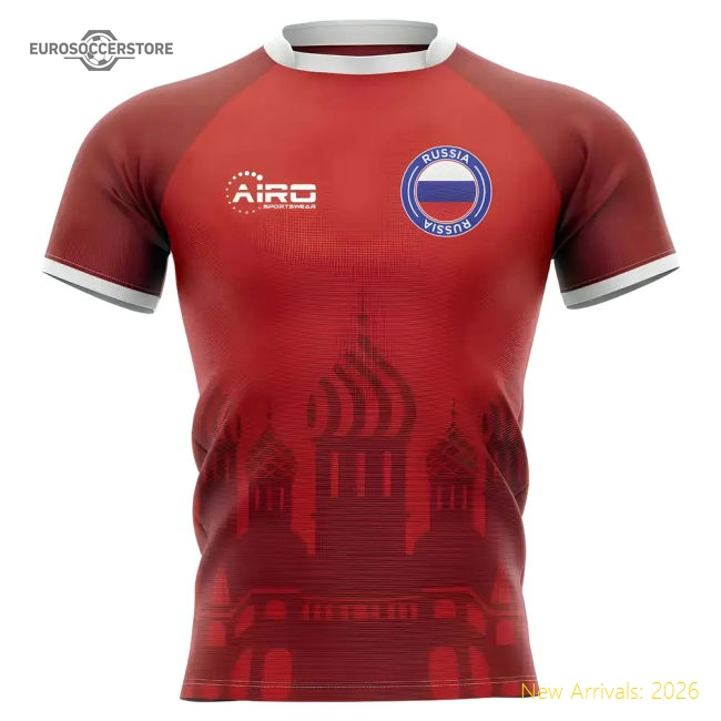2025-2026 Russia Home Concept Rugby Shirt-The Soccer Shirt Hub