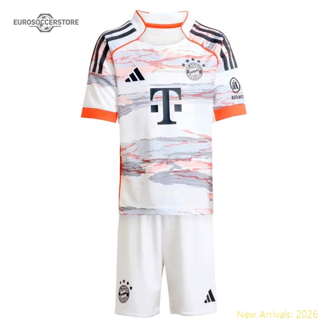 2025-2026 Bayern Munich Away Mini Kit (Coman 11)-The Soccer Shirt Hub