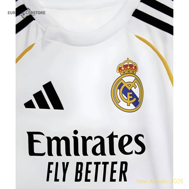 2025-2026 Real Madrid Home Baby Kit-The Soccer Shirt Hub