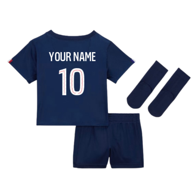 2025-2026 PSG Home Baby Kit (Your Name)-The Soccer Shirt Hub
