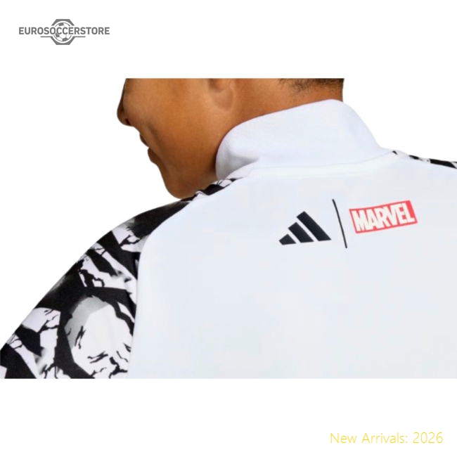 2025-2026 Real Madrid Training Top (White) - Kids-The Soccer Shirt Hub