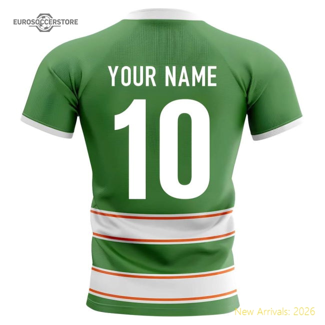 2025-2026 Ireland Home Concept Rugby Shirt (Your Name)-The Soccer Shirt Hub