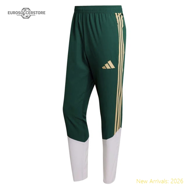 2026-2027 Italy Presentation Pants (Green)-The Soccer Shirt Hub