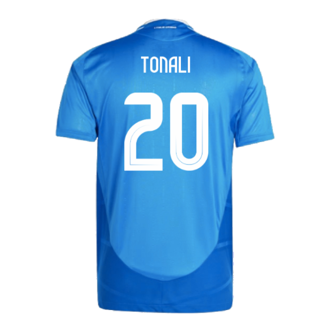 2024-2025 Italy Authentic Home Shirt (TONALI 20)-The Soccer Shirt Hub
