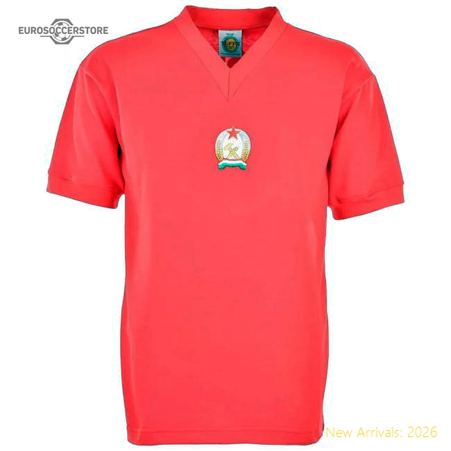 Hungary 1954 World Cup Final Puskas 10 Retro Football Shirt-The Soccer Shirt Hub