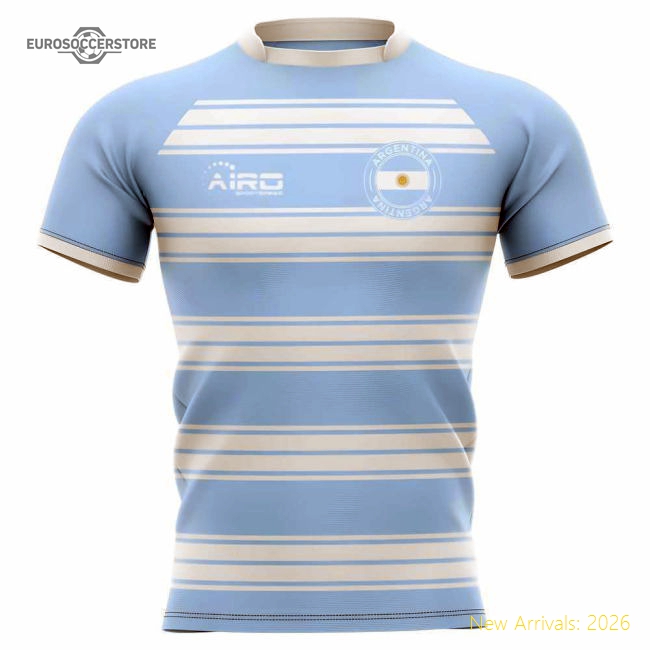 2025-2026 Argentina Home Concept Rugby Shirt - Womens-The Soccer Shirt Hub