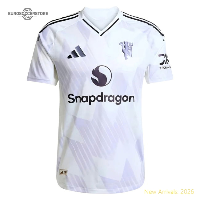 2025-2026 Man Utd Authentic Away Shirt-The Soccer Shirt Hub