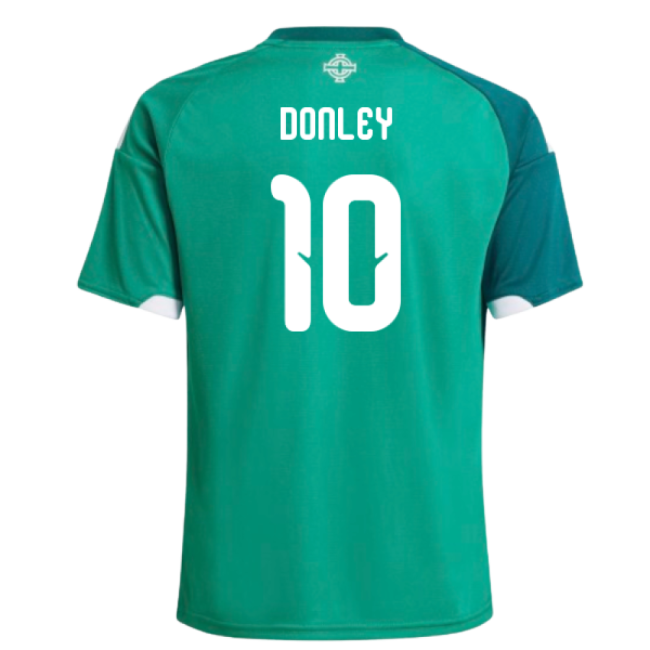 2026-2027 Northern Ireland Home Shirt (Kids) (Donley 10)-The Soccer Shirt Hub