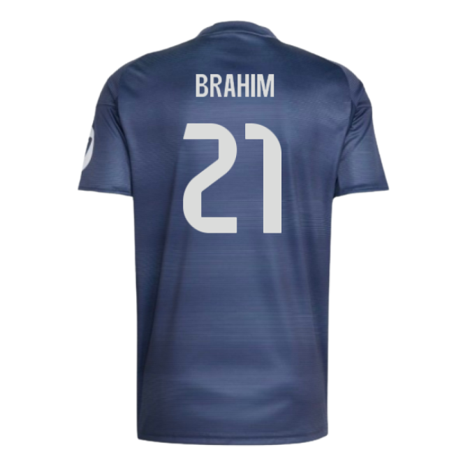 2025-2026 Real Madrid Away Shirt (Brahim 21)-The Soccer Shirt Hub