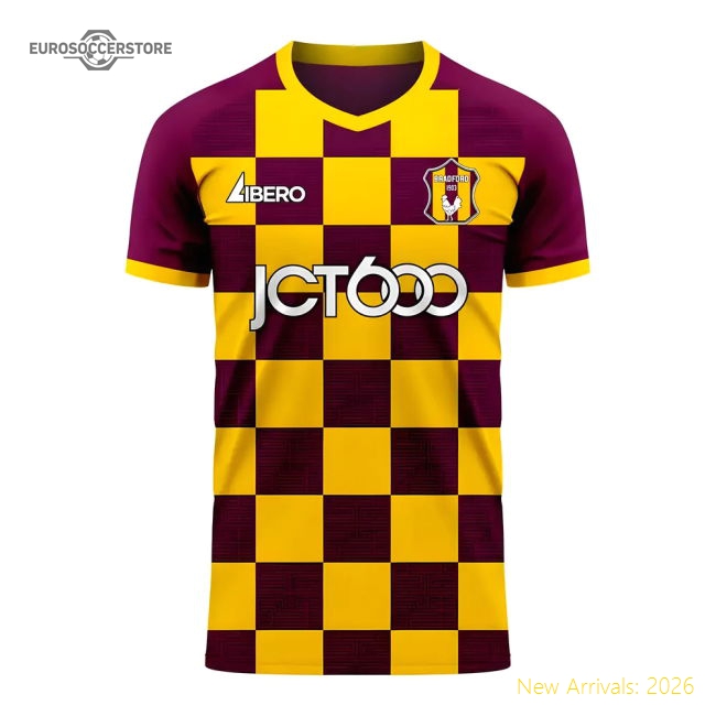 Bradford 2025-2026 Home Concept Football Kit (Libero)-The Soccer Shirt Hub