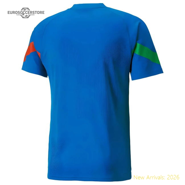 2022-2023 Italy Player Training Jersey (Blue)-The Soccer Shirt Hub