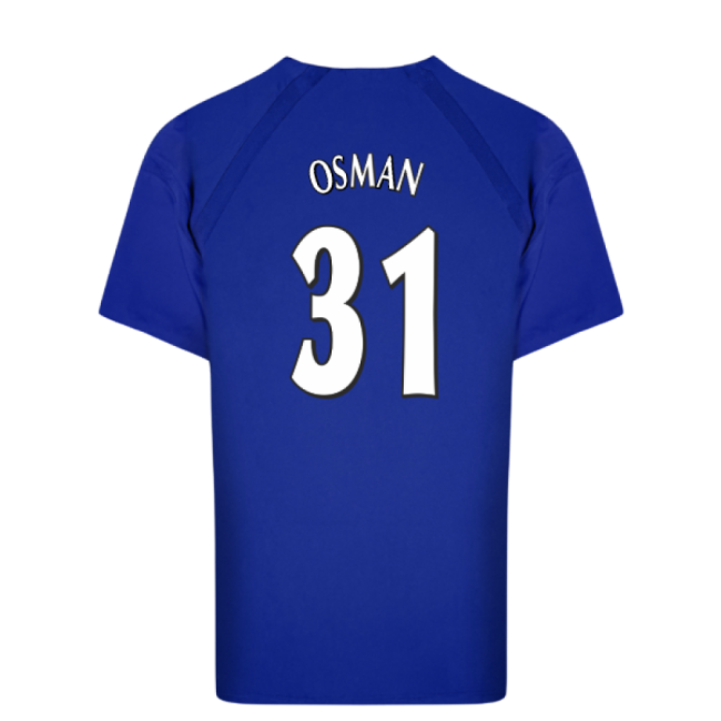Everton 2003 Anniversary Retro Home Shirt (Osman 31)-The Soccer Shirt Hub