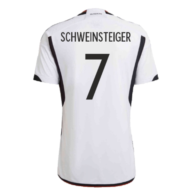 2022-2023 Germany Home Shirt (Kids) (SCHWEINSTEIGER 7)-The Soccer Shirt Hub