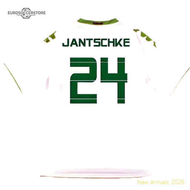 Borussia Monchengladbach 2013-14 Home Shirt ((Excellent) XXL) (Jantschke 24)-The Soccer Shirt Hub