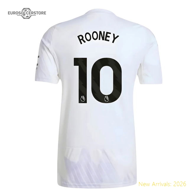 2025-2026 Man Utd Away Shirt (Rooney 10)-The Soccer Shirt Hub