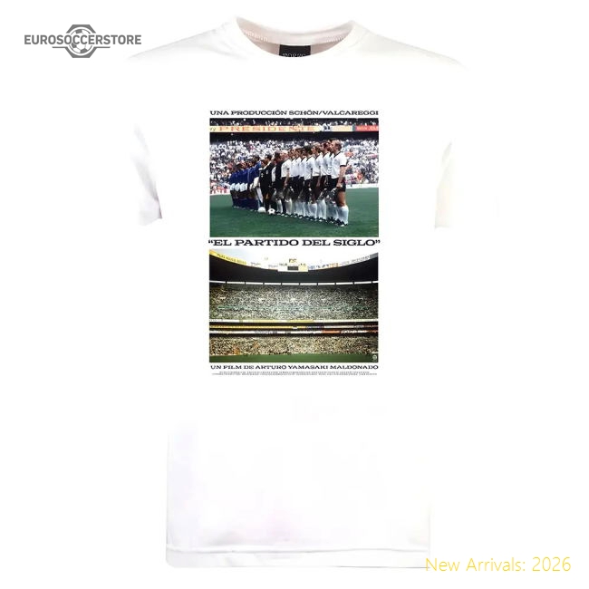 Pennarello: El Partido Del Siglo 1970 - White-The Soccer Shirt Hub