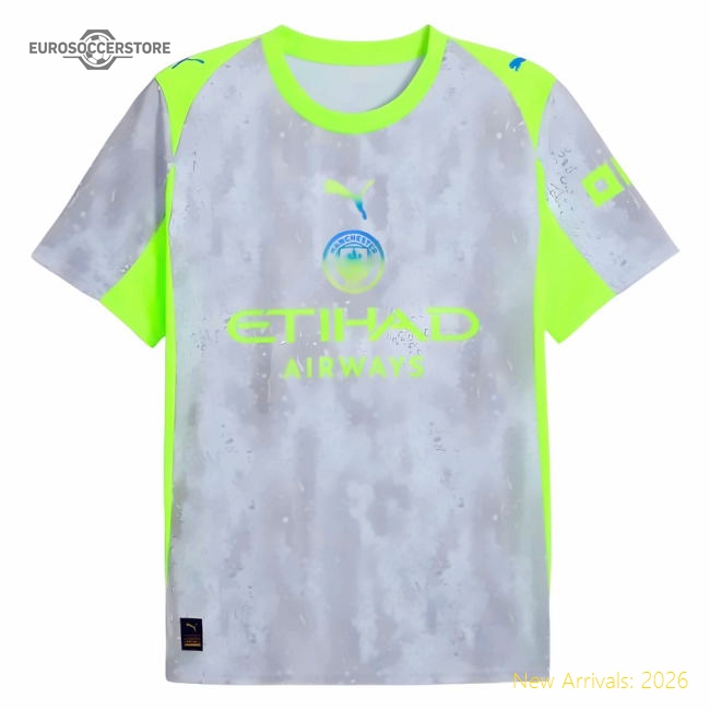 2025-2026 Man City Third Shirt (Wright Phillips 29)-The Soccer Shirt Hub