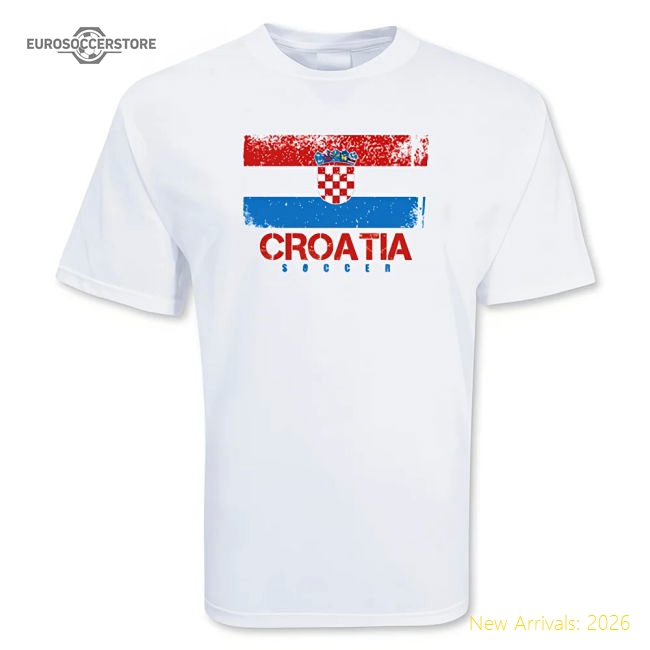 Croatia Soccer T-shirt-The Soccer Shirt Hub