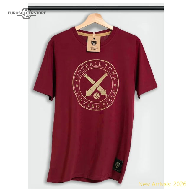 The Cannon Retro Football T-Shirt-The Soccer Shirt Hub