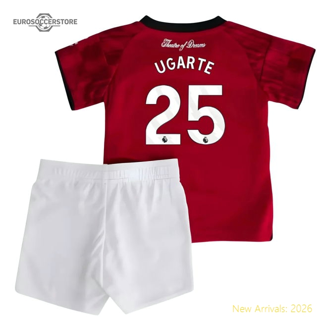2025-2026 Man Utd Home Baby Kit (Ugarte 25)-The Soccer Shirt Hub