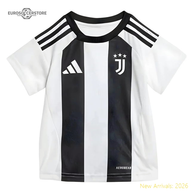 2024-2025 Juventus Home Baby Kit-The Soccer Shirt Hub