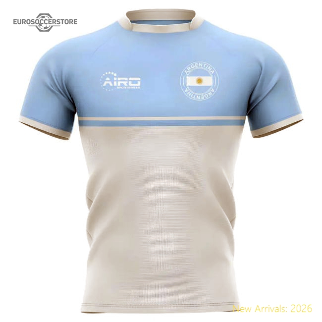 2025-2026 Argentina Training Concept Rugby Shirt - Baby-The Soccer Shirt Hub