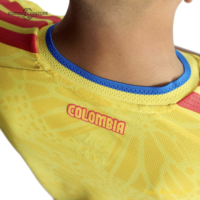 2026-2027 Colombia Authentic Home Shirt-The Soccer Shirt Hub