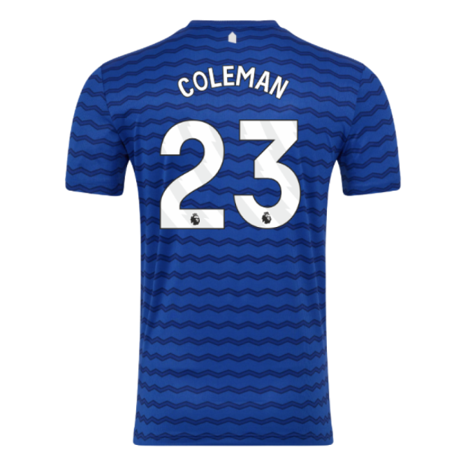 2025-2026 Everton Home Shirt (Coleman 23)-The Soccer Shirt Hub