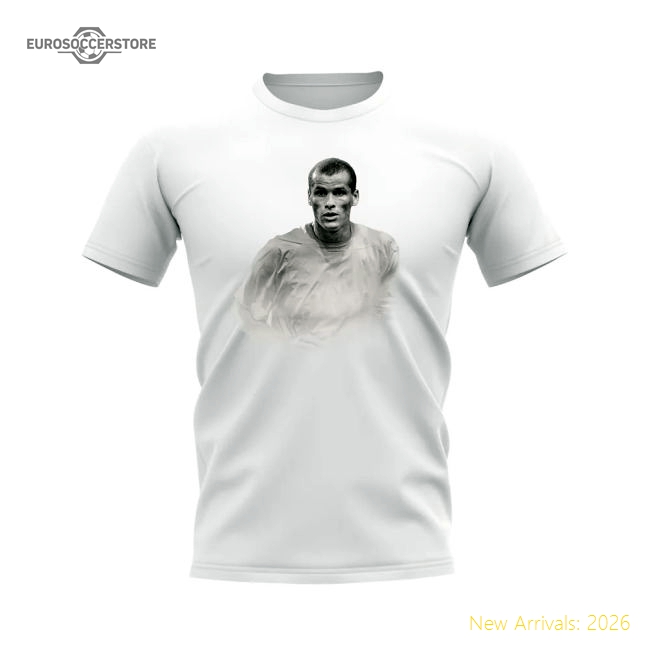 Rivaldo Brazil Legend T-Shirt (White)-The Soccer Shirt Hub