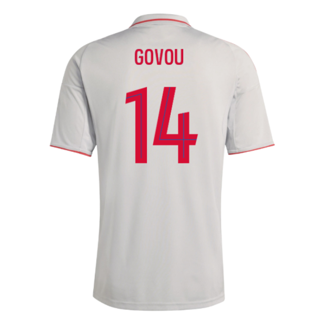 2025-2026 Olympique Lyon Third Shirt (Govou 14)-The Soccer Shirt Hub