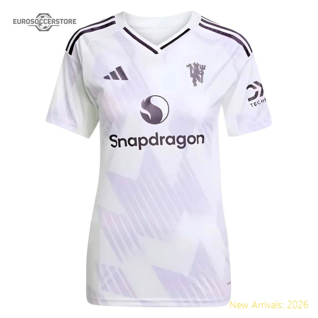 2025-2026 Man Utd Away Shirt (Womens)-The Soccer Shirt Hub