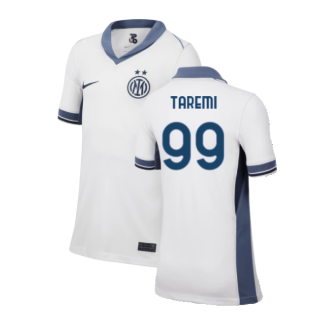 2024-2025 Inter Milan Away Shirt (Kids) (Taremi 99)-The Soccer Shirt Hub