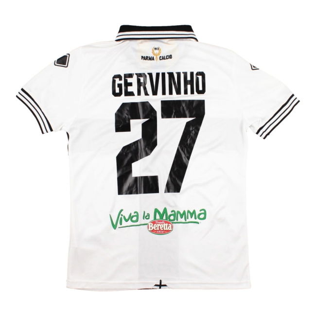 Parma 2018-19 Home Shirt (Gervinho #27) ((Very Good) M)-The Soccer Shirt Hub
