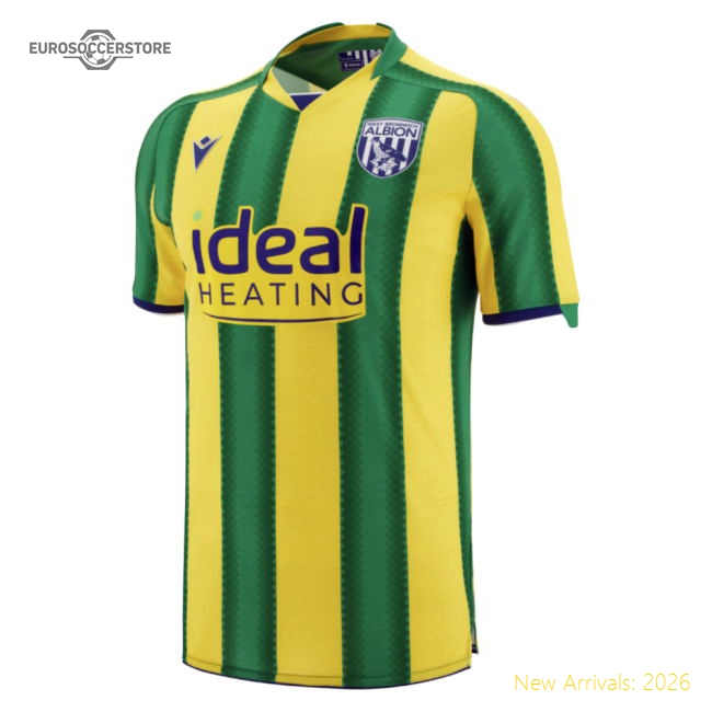 2025-2026 West Bromwich Albion WBA Away Shirt (Your Name)-The Soccer Shirt Hub