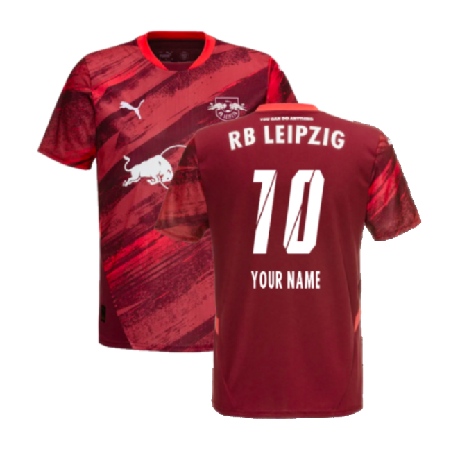 2024-2025 Red Bull Leipzig Away Shirt (Your Name)-The Soccer Shirt Hub
