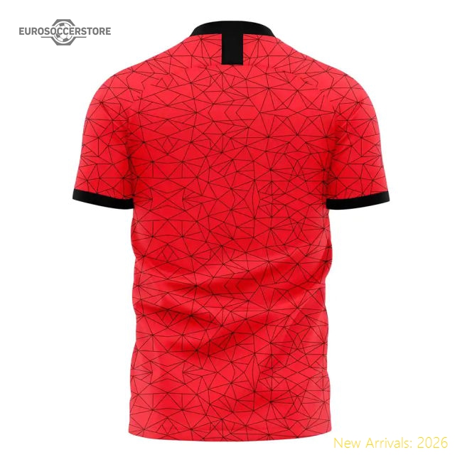 Albania 2025-2026 Home Concept Football Kit (Libero)-The Soccer Shirt Hub