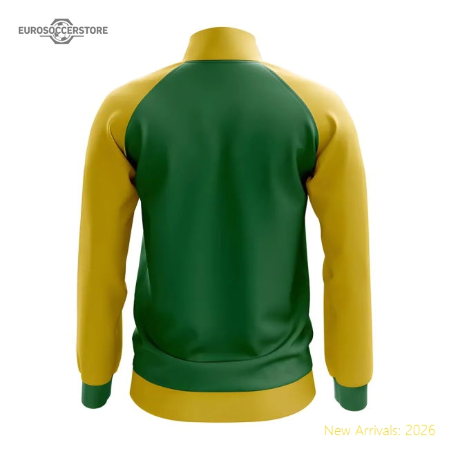 Benin Concept Football Track Jacket (Green)-The Soccer Shirt Hub