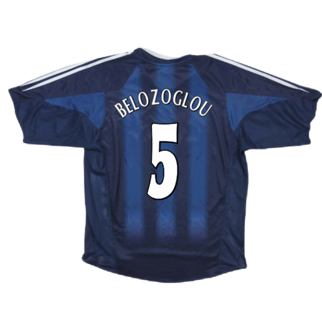 Newcastle United 2004-05 Away Shirt ((Excellent) S) (Belozoglou 5)-The Soccer Shirt Hub