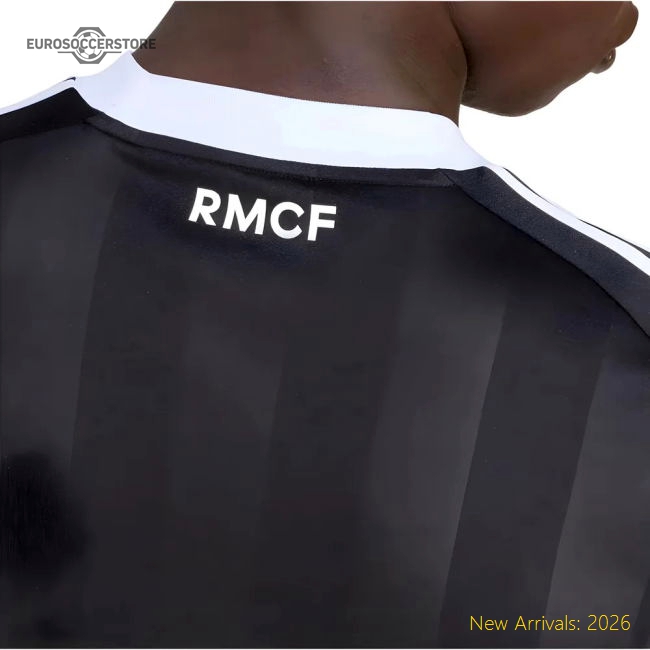 2025-2026 Real Madrid Third Goalkeeper Shirt (Black)-The Soccer Shirt Hub