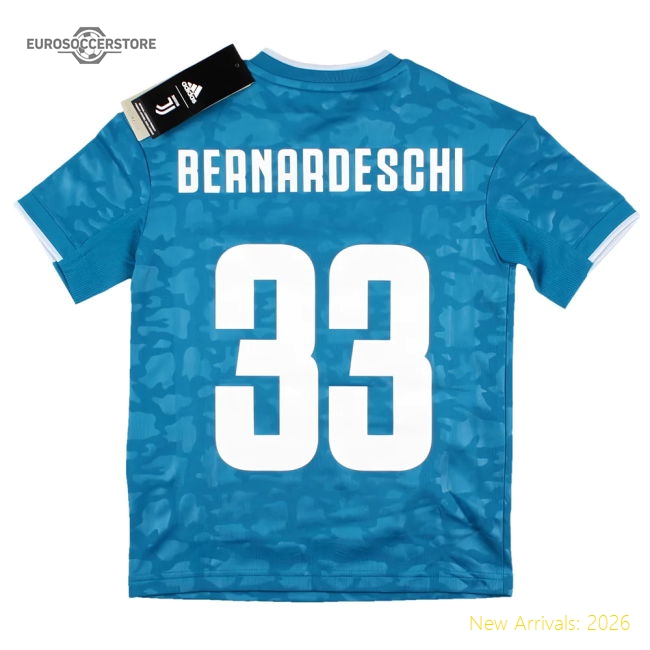 Juventus 2019-20 Third Shirt (XSB) (Bernardeschi #33) (Excellent)-The Soccer Shirt Hub