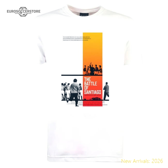Pennarello: The Battle of Santiago 1962 - White-The Soccer Shirt Hub