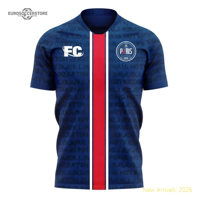 Paris 2020-2021 Home Concept Football Kit (Fans Culture)-The Soccer Shirt Hub