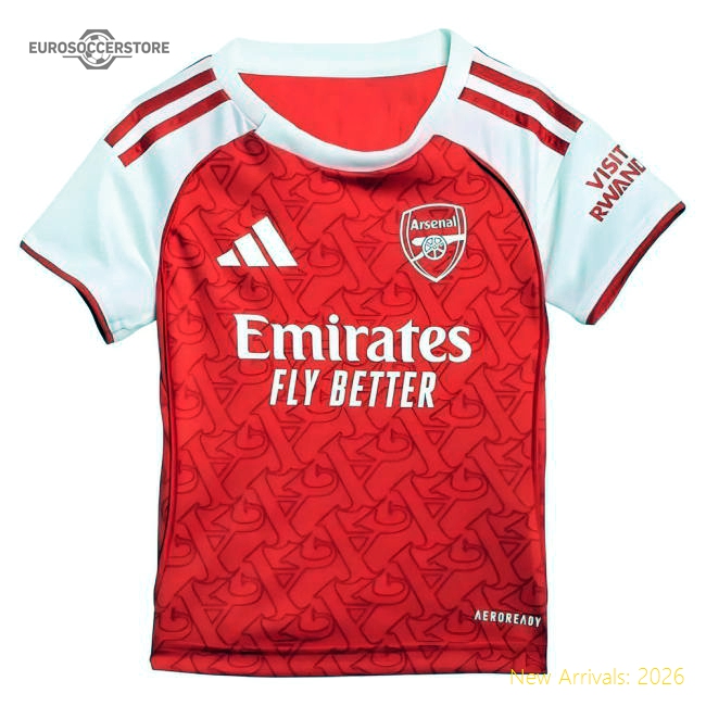 2025-2026 Arsenal Home Baby Kit-The Soccer Shirt Hub