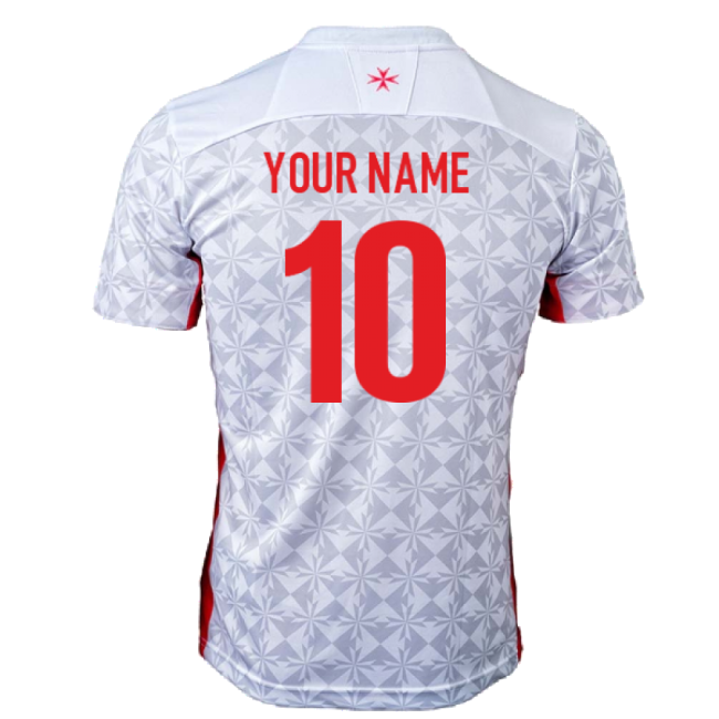 2022-2023 Malta Away Shirt (Your Name)-The Soccer Shirt Hub