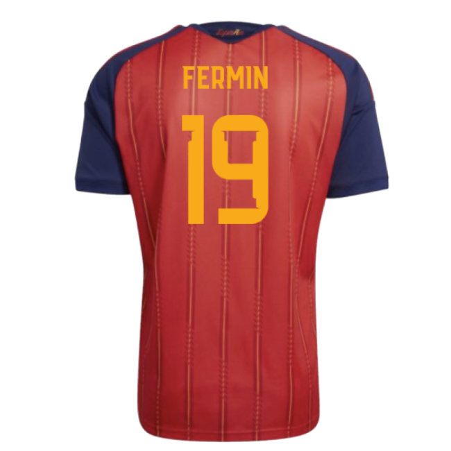 2026-2027 Spain Home Youth Kit (Fermin 19)-The Soccer Shirt Hub