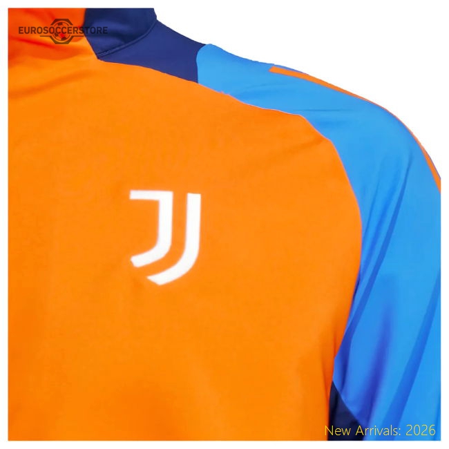 2024-2025 Juventus Presentation Jacket (Orange)-The Soccer Shirt Hub