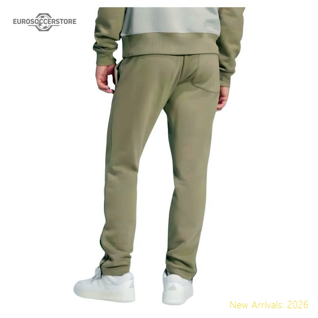 2024-2025 Arsenal Seasonal Fleece Tracksuit Bottoms (Orbit Green)-The Soccer Shirt Hub