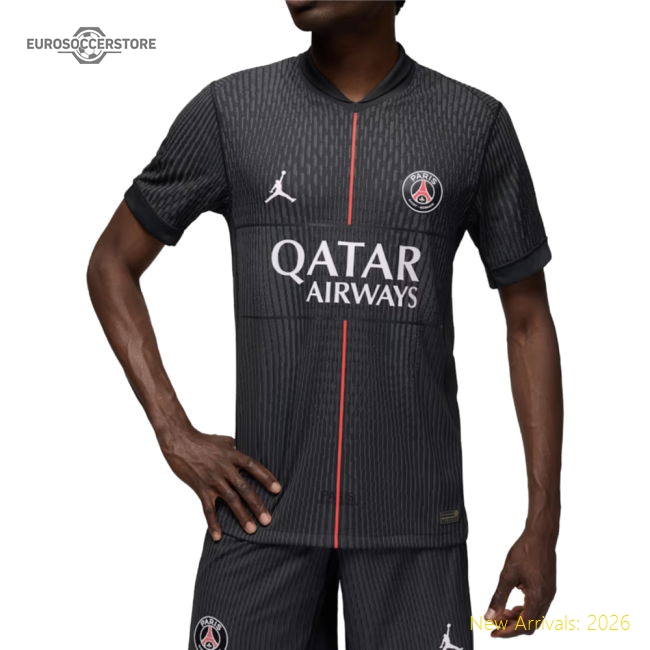 2025-2026 PSG Authentic Fourth Shirt-The Soccer Shirt Hub