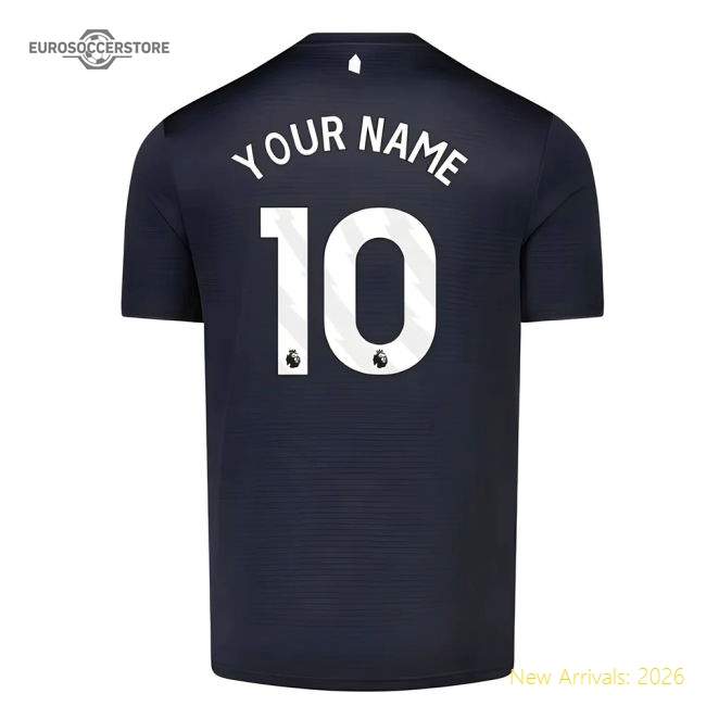 2025-2026 Everton Away Goalkeeper Shirt (Your Name)-The Soccer Shirt Hub