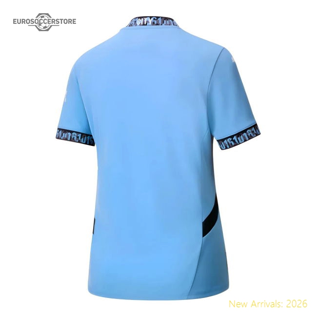 2024-2025 Man City Home Shirt (Womens)-The Soccer Shirt Hub